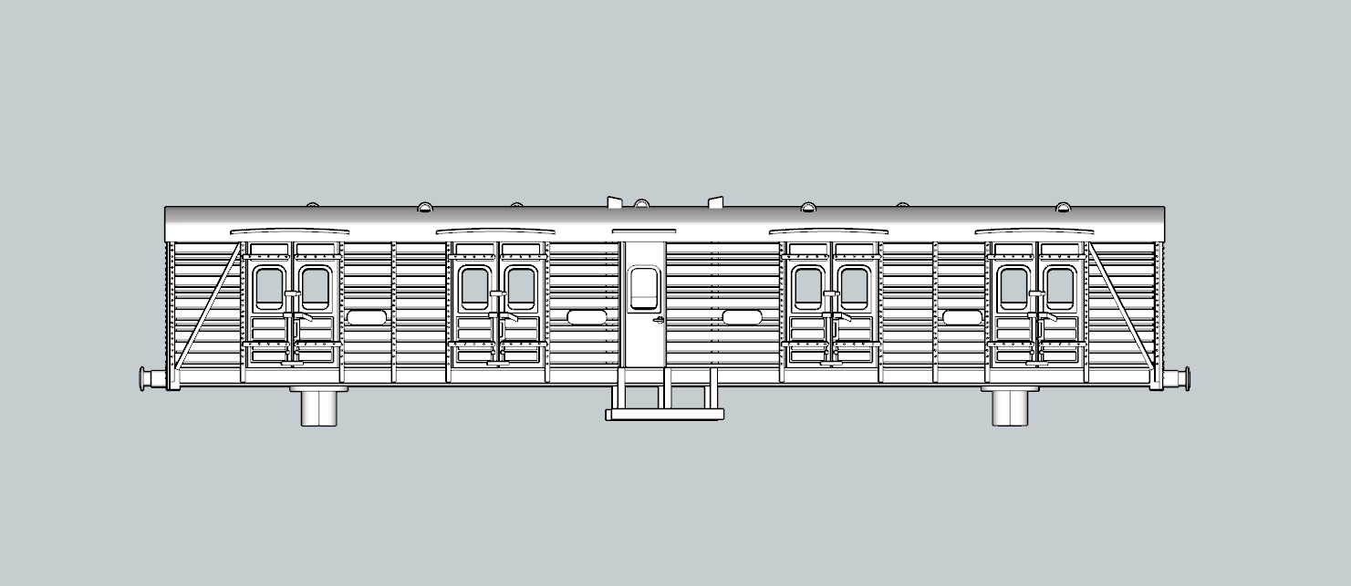 (image for) SR 28t Bogie Guard's Van/Van B - d3093